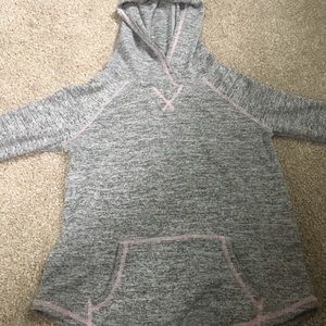 Grey 90 degree reflex hoodie